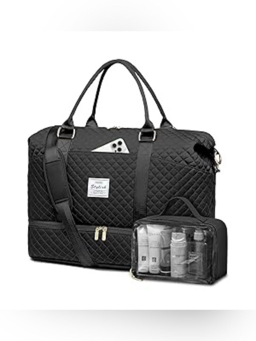 Stylish Weekender Tote Travel Duffle Bag